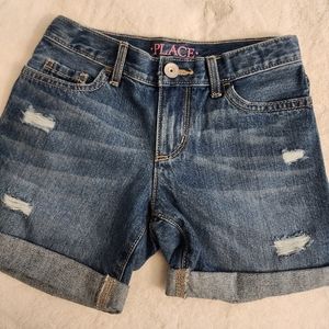 NWT girls Jean shorts
